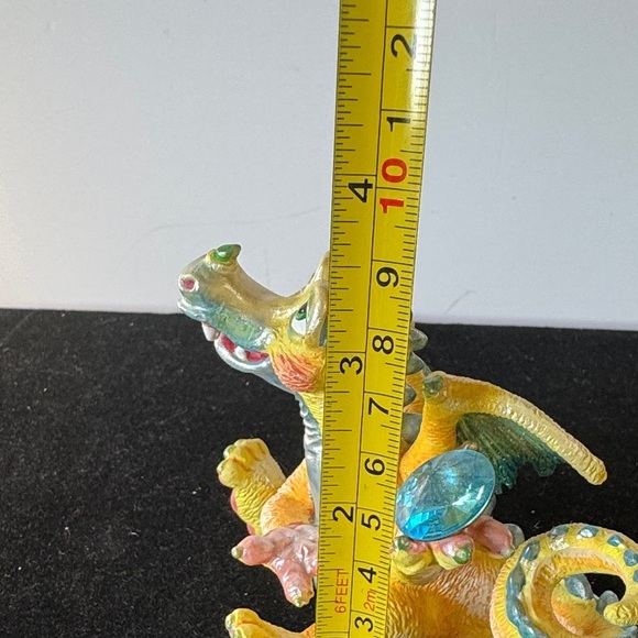 "Dippy" Mood Dragon from the Franklin Mint's limited edition collection - Picture 7 of 7